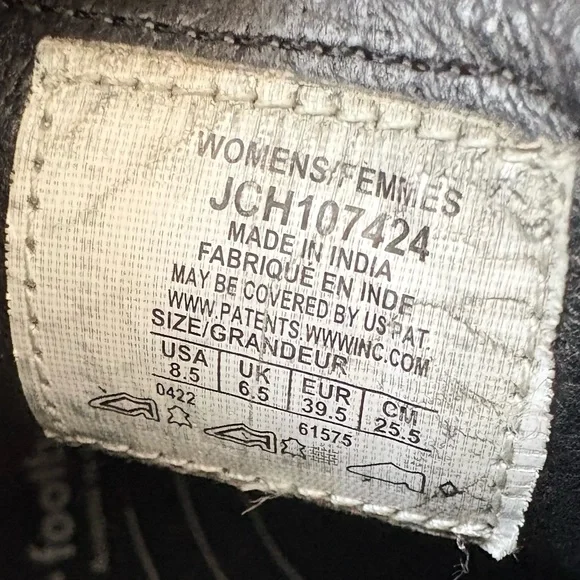 Chaco Women’s Fields Waterproof Black Chelsea Leather Ankle Boots Size 8.5 - Picture 8 of 8